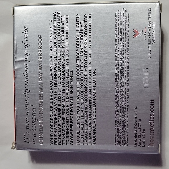 IT Cosmetics CC+ Radiance Ombre Blush Coral Flush New In Box - Picture 5 of 6